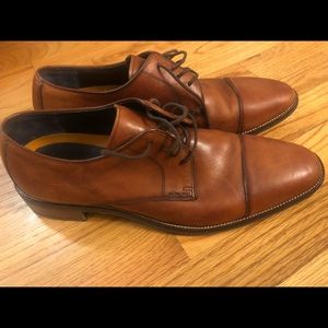 Gorgeous Cole HAAN Caramel Leather Dress Shoes